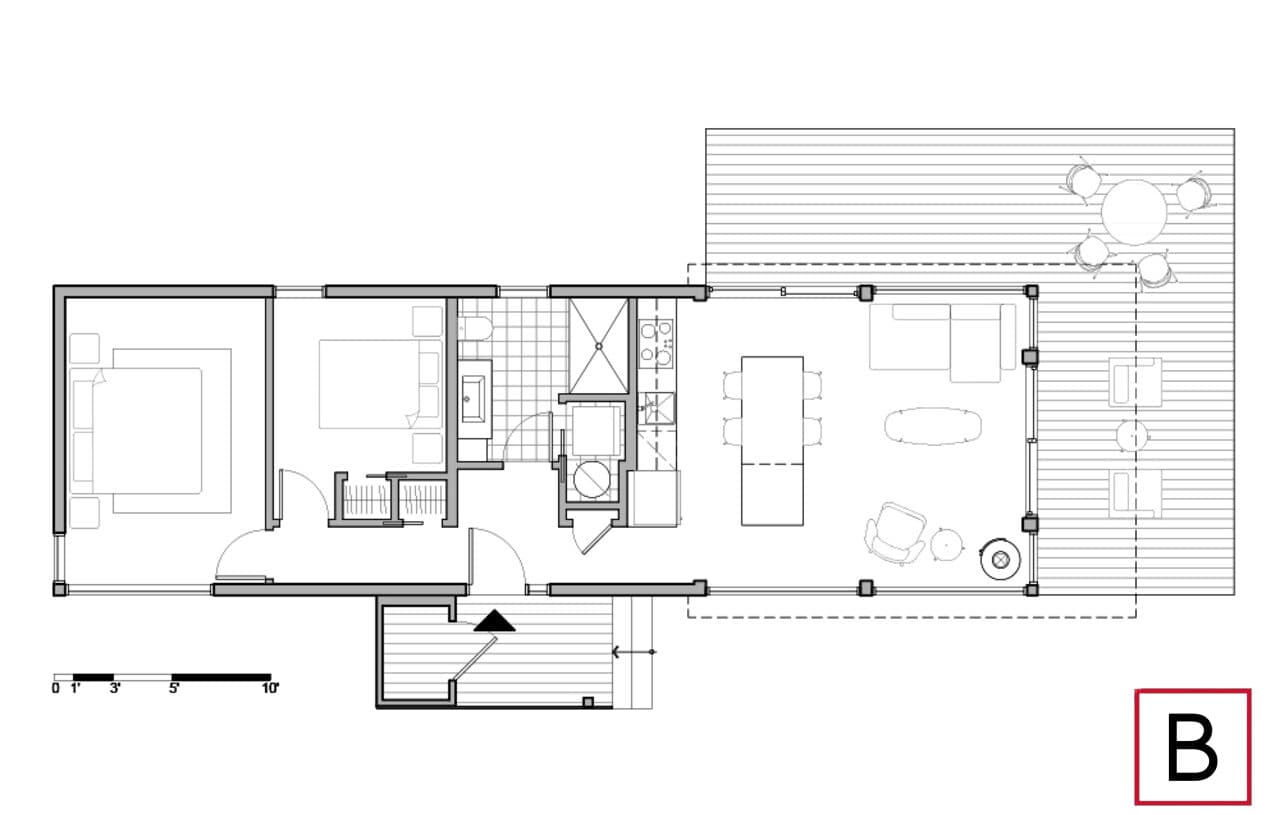 Chic Shack Floor Plan